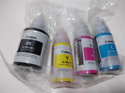 Kit 4 Cores De Tinta Canon G3110 Original Frete grátis