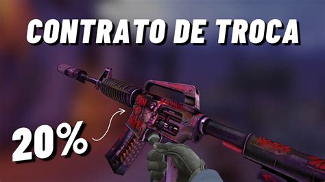 CONTRATO DE TROCA 20 M4A1 S Night Terror BS YouTube