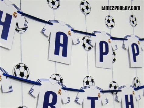 Photo 4 Of 17 Real Madrid Soccer Football Birthday Real Madrid