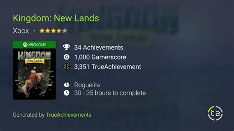 Kingdom: New Lands Achievements | TrueAchievements