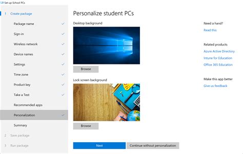 Use Set Up School Pcs App Windows Education Microsoft Learn