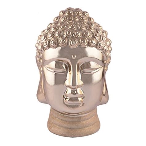 Ethnic Karigari Home Decor Antique Artifacts Buddha Head Figurine