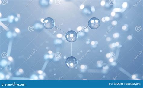 Aluminium Chloride Molecule Structural Chemical Formula Ball And Stick Model Isolated Image