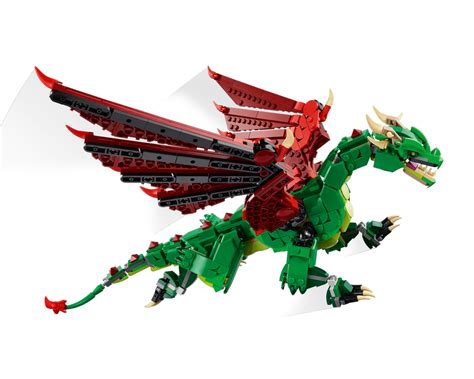 Lego Set 31161 1 Medieval Dragon 2025 Creator Creator 3 In 1