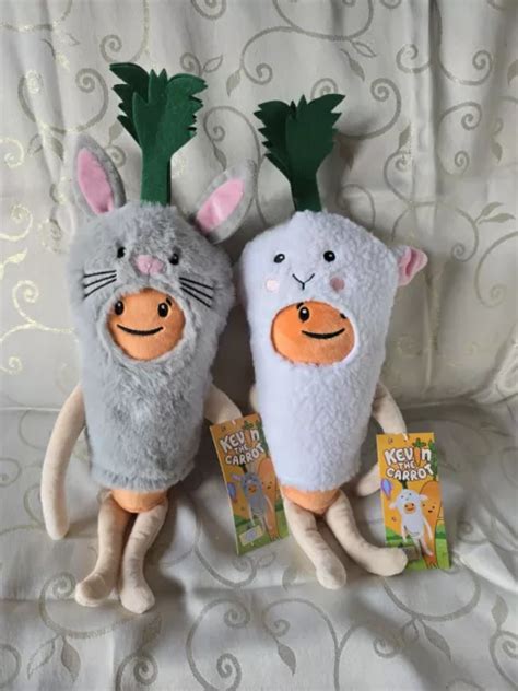 Last Ones Aldi Kevin The Carrot Easter Ltd Ed Plushes Bunny