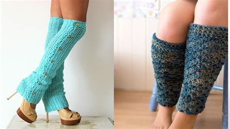 Hermosas Polainas A Crochet Youtube