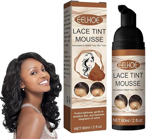 Lace Tint Mousse 2fl Oz Fast Drying Lace Tint Spray Melting Hair Mousse Natural Finishing