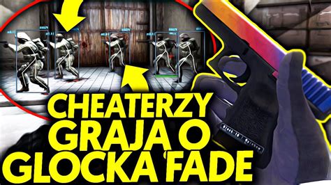 JACOB Vs WIDZOWIE W CSGO LOSOWE CHEATY O GLOCKA FADE W CSGO LOSOWA