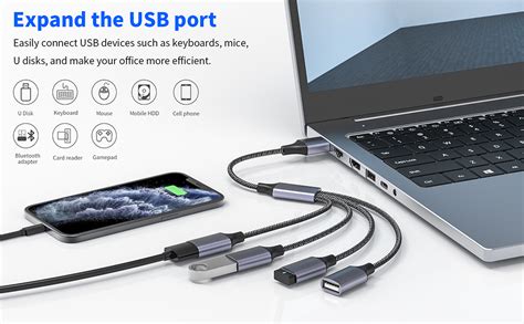 Amazon Mogood Usb Splitter Port Usb Electronic Adapter