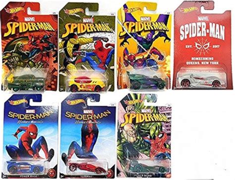 Hot Wheels Spiderman Movie Asst Harrys Department Store