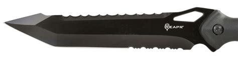 Reapr 11022 Tac Javelin Spear 44 Overall Black Combo Tanto Blade