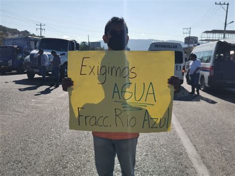 Bloquean En Chilpancingo Por Falta De Agua Desde Hace M S De D As