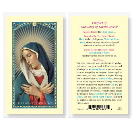 CHAPLET OF OUR LADY OF DIVINE MERCY - Divine Mercy Gift Shop