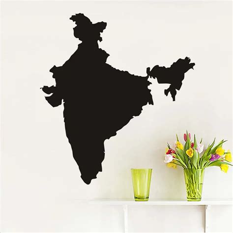 Wall Map Of India