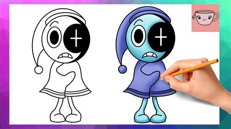 How To Draw Astro From Dandy S World Easy Drawing Tutorial Youtube