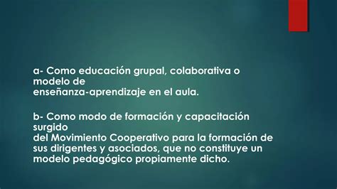 Cooperativismo Y Mutualismo Escolar PPT