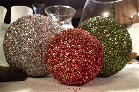 Diy Christmas Balls So Cheap And Quick To Make Only 3 Items Needed Styrofoam Balls