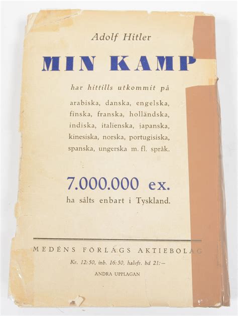 Adolf Hitler Min kamp 1941 Böcker Kartor Handskrifter Böcker