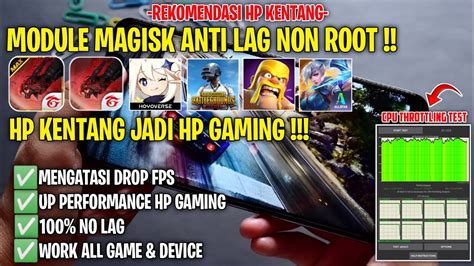 Auto Lancar File Module Android No Root Cara Mengatasi Lag Patah Patah