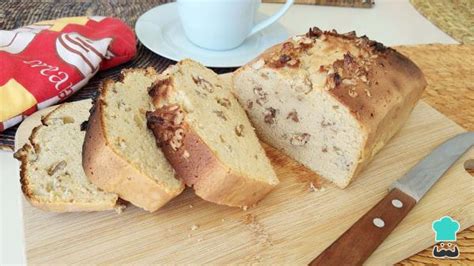 Panqué de nuez ESPONJOSO Receta casera FÁCIL