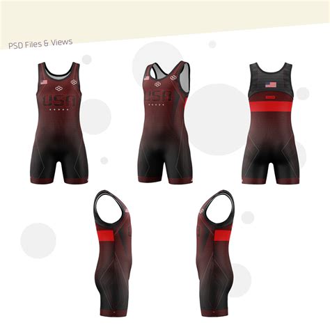 Men's Wrestling Singlet Mockup :: Behance