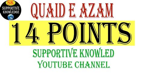 Quaid E Azam 14 Points Quaid E Azam Fourteen Points 14 Points Of Quaid E Azam Muhammad Ali