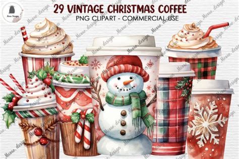 Christmas Hot Cocoa Watercolor Clipart Graphic By Meowwdesign Creative Fabrica