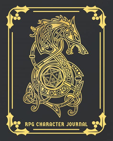 Buy Rpg Character Journal Dnd Dm With Character Sheets And