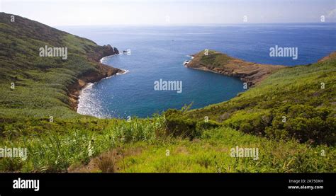 Portugal Azores Faial Island Caldeira Do Inferno Volcanic Crater