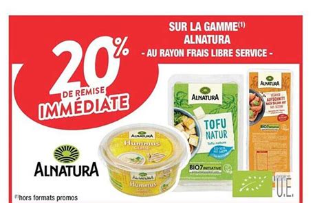 Offre La Gamme Alnatura Chez Cora