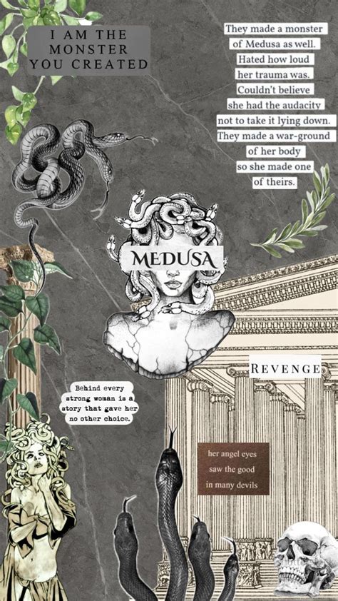 Medusa 🐍 Aesthetic Medusa Greekmythology Medusaaesthetic Snakes