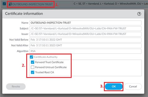 Palo Alto Firewalls Basic HTTPS Inspection Outbound With Self