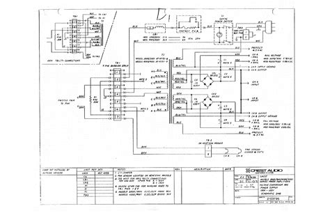 Schematic Power Amplifier Crest Audio Ca 18 Wiring Diagram