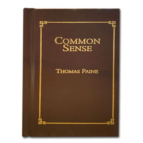 MuzeMerch Common Sense By Thomas Paine