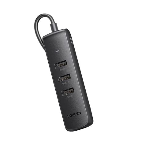 Ugreen USB to RJ45 100Mbps Ethernet ve USB 2.0 Çoklayıcı Dönüştürücü ...