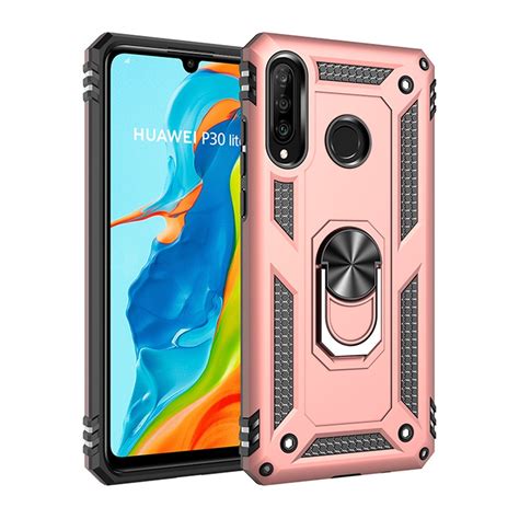 Armor Shockproof TPU PC Protective Case For Huawei P30 Lite With 360