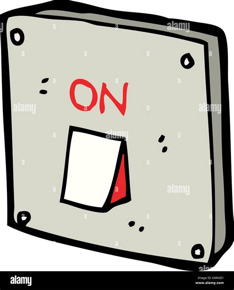 Cartoon Light Switch Stock Vector Image Art Alamy