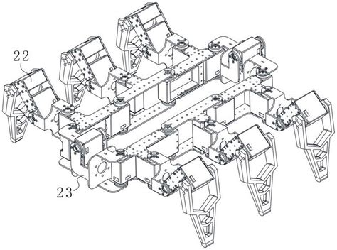 一种变胞六足机器人的制作方法