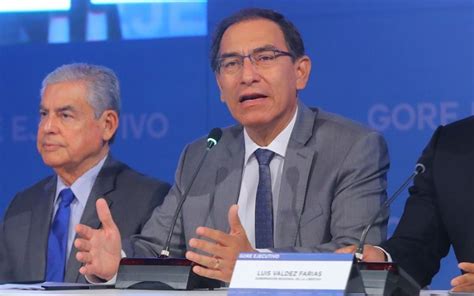 T A Mar A Presidente Vizcarra Buscar Di Logo Con Gobernador Electo De