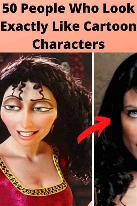 50 Real Life People Who Look Exactly Like Cartoon Characters Cartoon