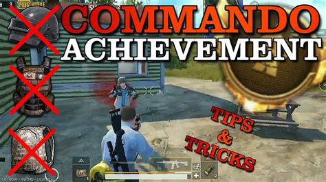 How To Complete Commando Title Achievement Pubg Mobile Youtube