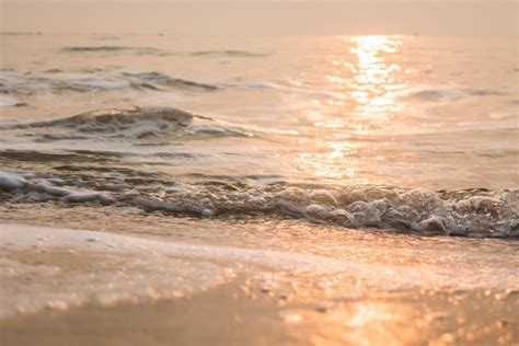 Free Images Sea Morning Soft Wave Shore Sky Beach Ocean Water