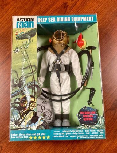 Gi Joe Action Man 40th Anniversary Palitoy Deep Sea Diving Equipment Ebay