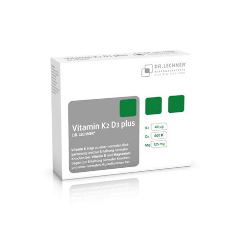 Vitamin K D Plus Dr Lechner Dr Lechner Mikron Hrstoffe