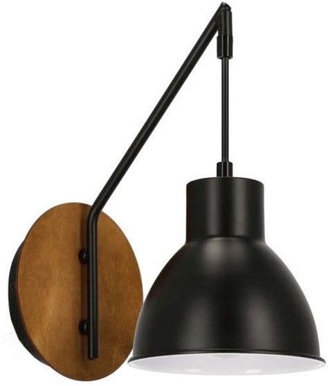 Lampa Candellux Kinkiet Czarny Matowy Lampa Loft E27 Opinie I