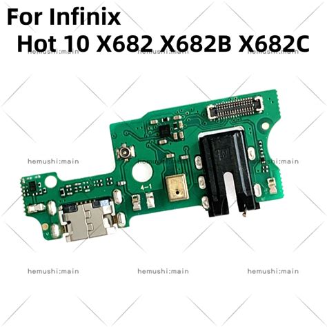 For Infinix Hot X X B X C Usb Charging Board Dock Port Flex Cable Shopee Philippines