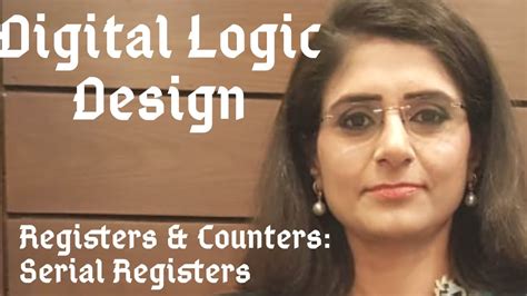 Digital Logic Design Registers And Counters Part 33 Youtube