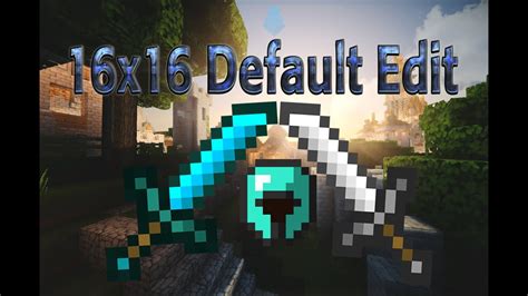 Default Edit Minecraft 16x16 Pvp Texture Pack Youtube 9A9