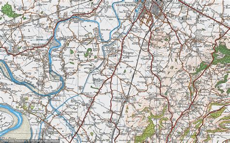 Old Maps of Gloucester and Sharpness Canal, The, Gloucestershire