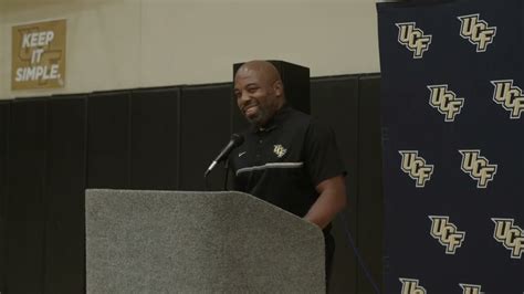 Ucf Men S Basketball Media Day Assistant Coach Kevin Norris